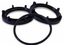 Flange elétrica 2" com anel de vedação